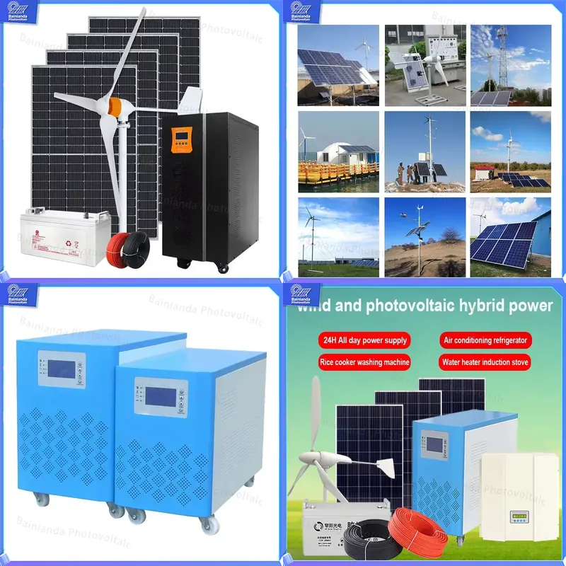 3KW 5KW 8KW Hybrid Wind Solar  - Renewable Energy Generation recension och pris