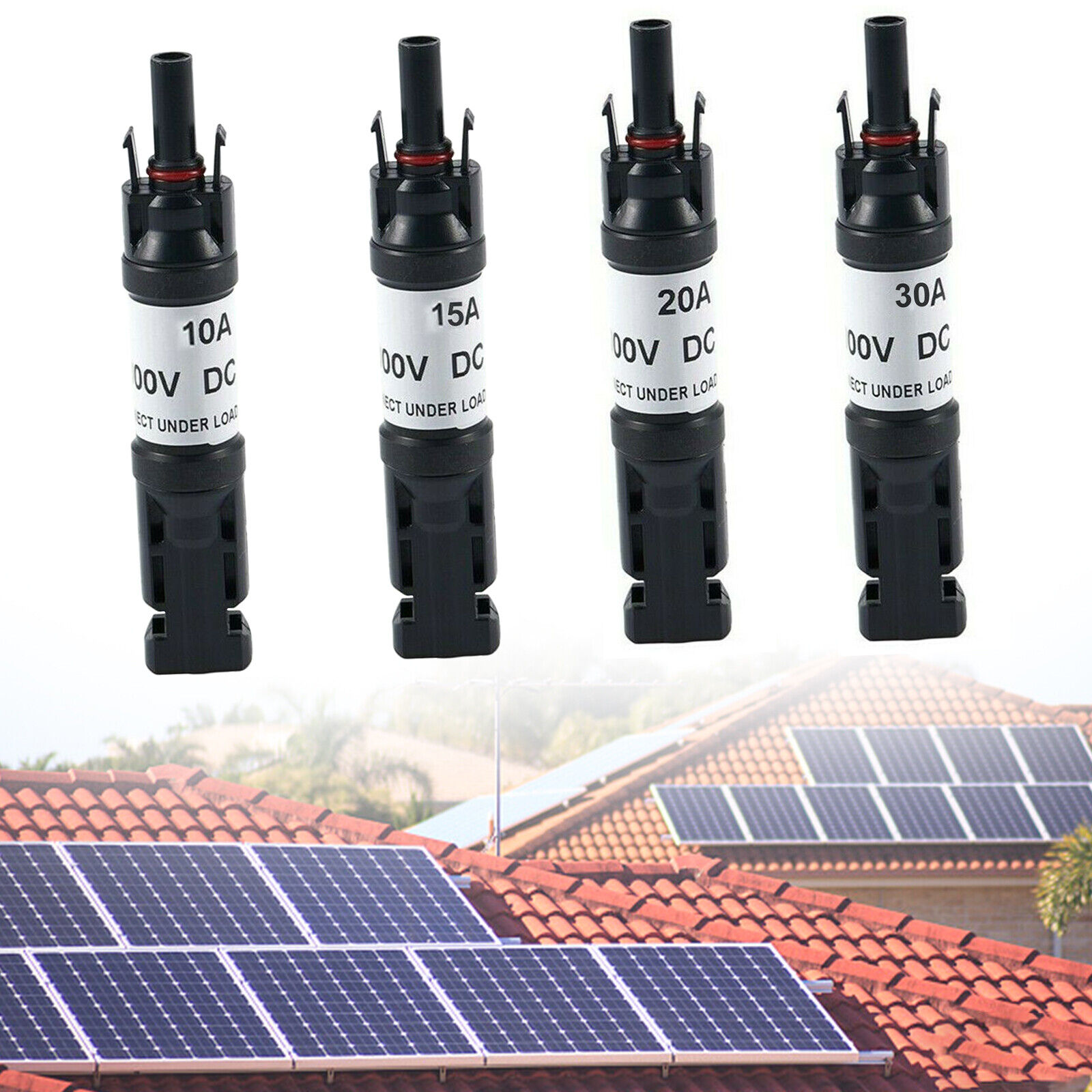 3pcs 10A 15A 20A 30A Photovolt - Solar Cable Mc4 Connector recension och pris