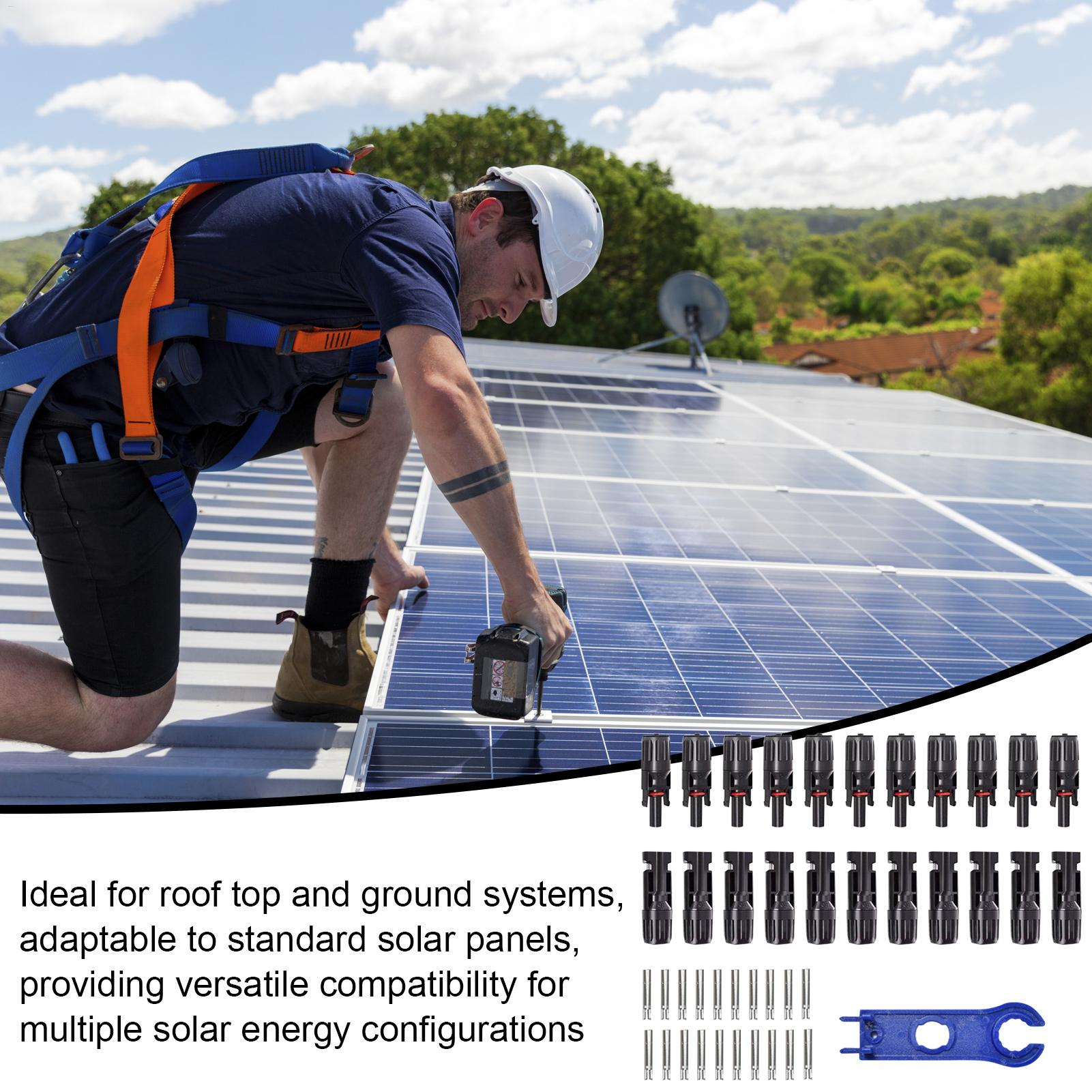 10Pair MC4 Photovoltaic Solar  - Solar Cable Mc4 Connector recension och pris