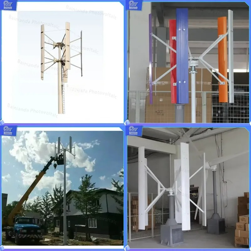 500W 1kW 2kW Vertical Axis Win - Renewable Energy Generation recension och pris