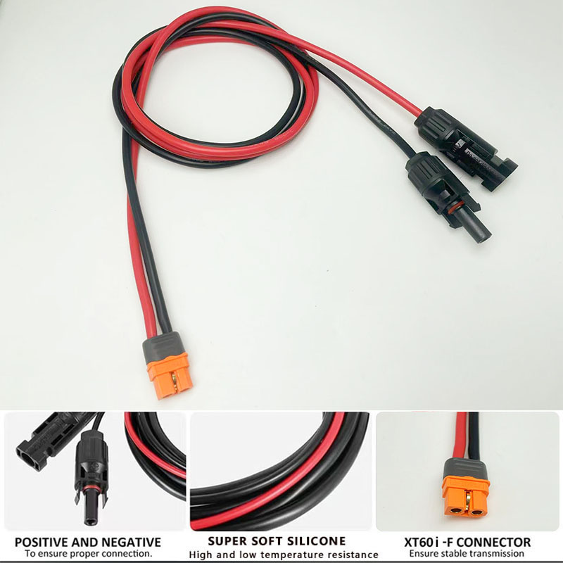 Solar to XT60i-F cable 12AWG s - Solar Cable Mc4 Connector recension och pris