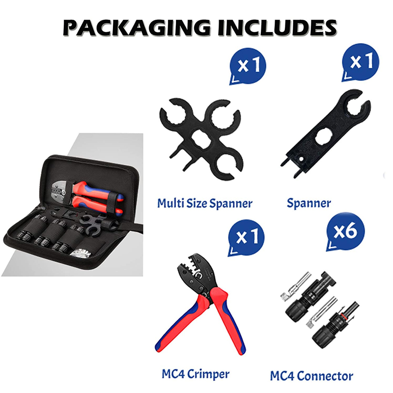 Solar Crimping Pliers Tools Ki - Solar Cable Mc4 Connector recension och pris
