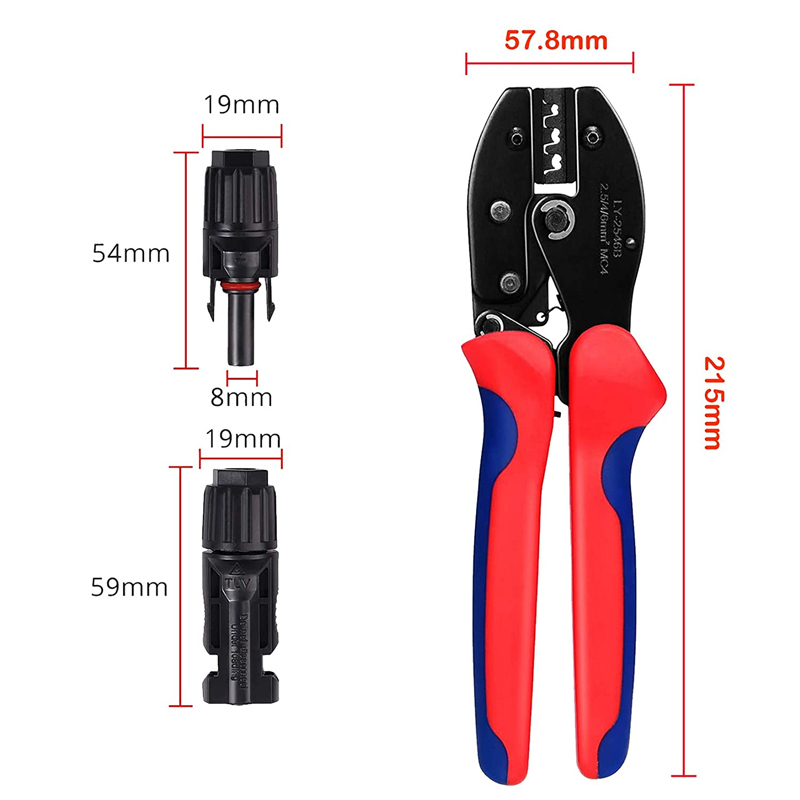 Solar Crimping Pliers Tools Ki - Solar Cable Mc4 Connector recension och pris