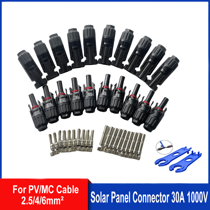 5/10 Pairs Solar Connectors PV - Solar Cable Mc4 Connector recension och pris