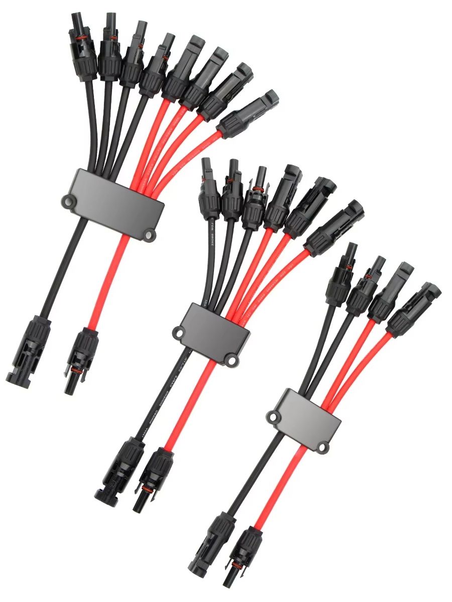 2 to 4/6/8 Y SAE+MC4 Power Sol - Solar Cable Mc4 Connector recension och pris