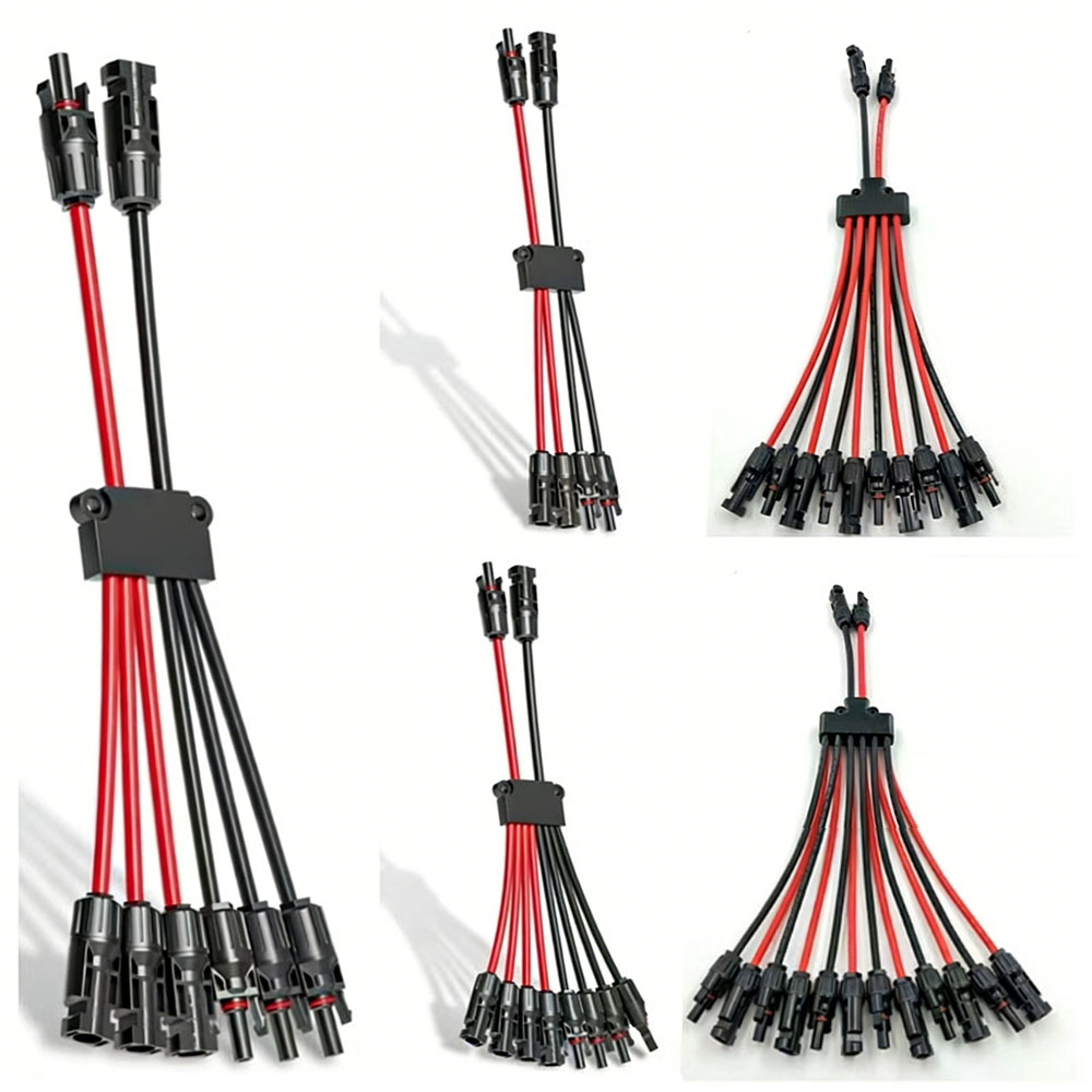 2 to 4/6/8 Y SAE+MC4 Power Sol - Solar Cable Mc4 Connector recension och pris