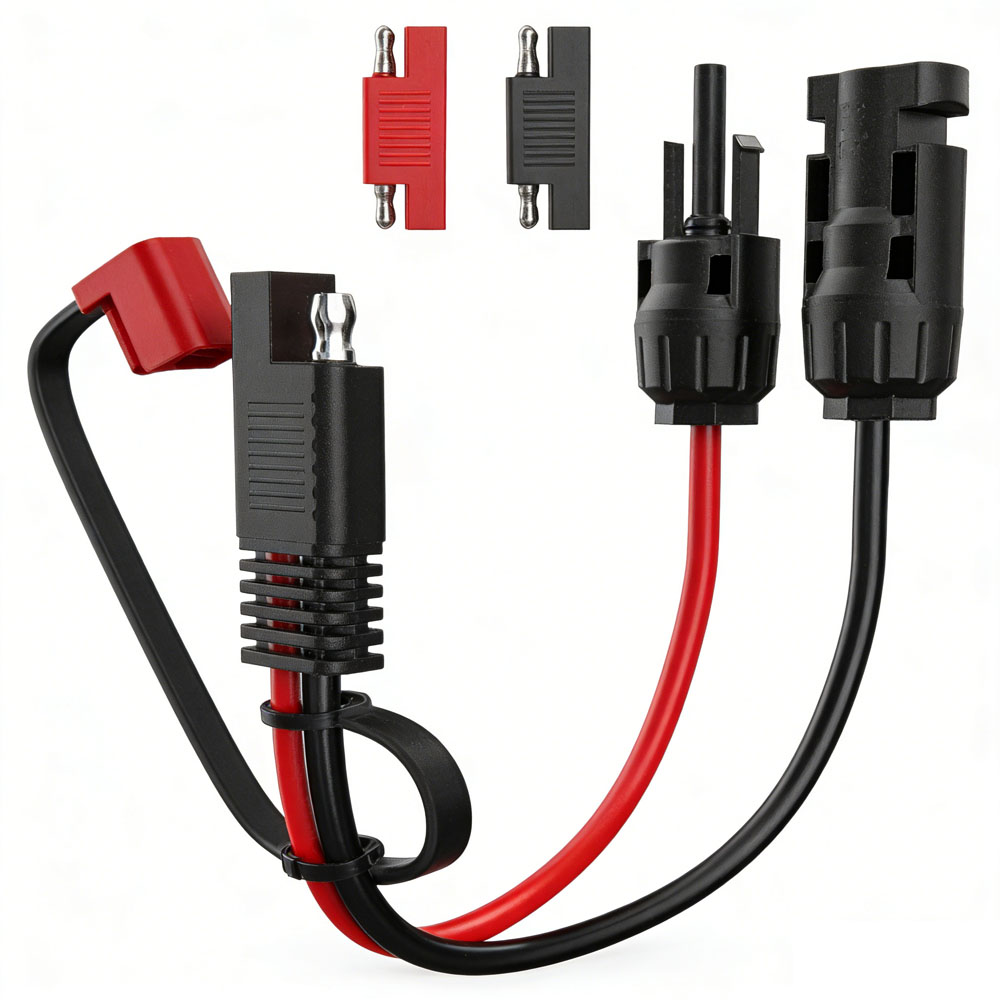 2 to 4/6/8 Y SAE+MC4 Power Sol - Solar Cable Mc4 Connector recension och pris